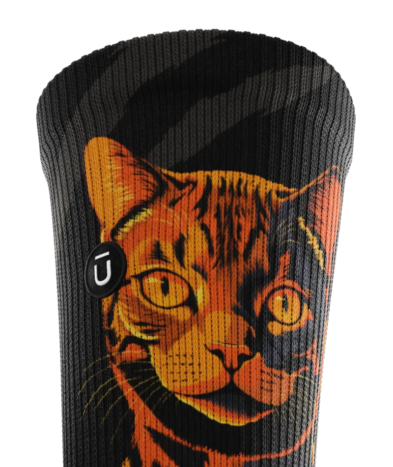 Agent Orange Crew Socks