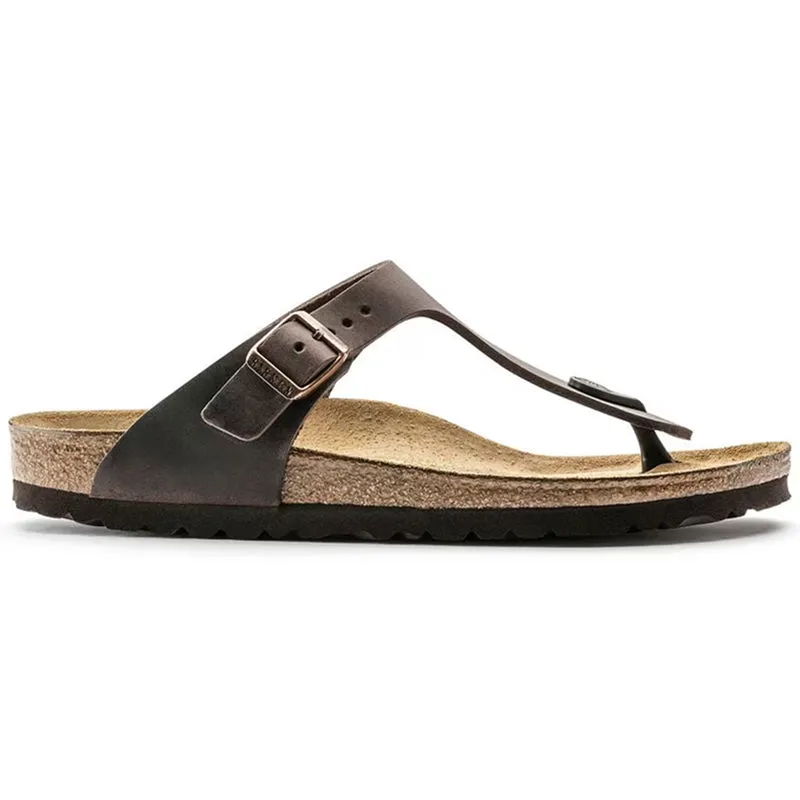 Birkenstock Gizeh Habana Oiled Leather - Regular