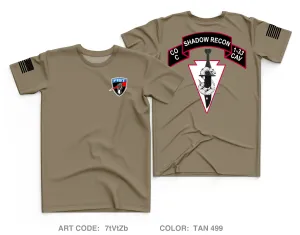 C Troop, 133 Cav, 3 BCT, 101st ABN DIV Core Men's SS Performance Tee - 7tVtZb
