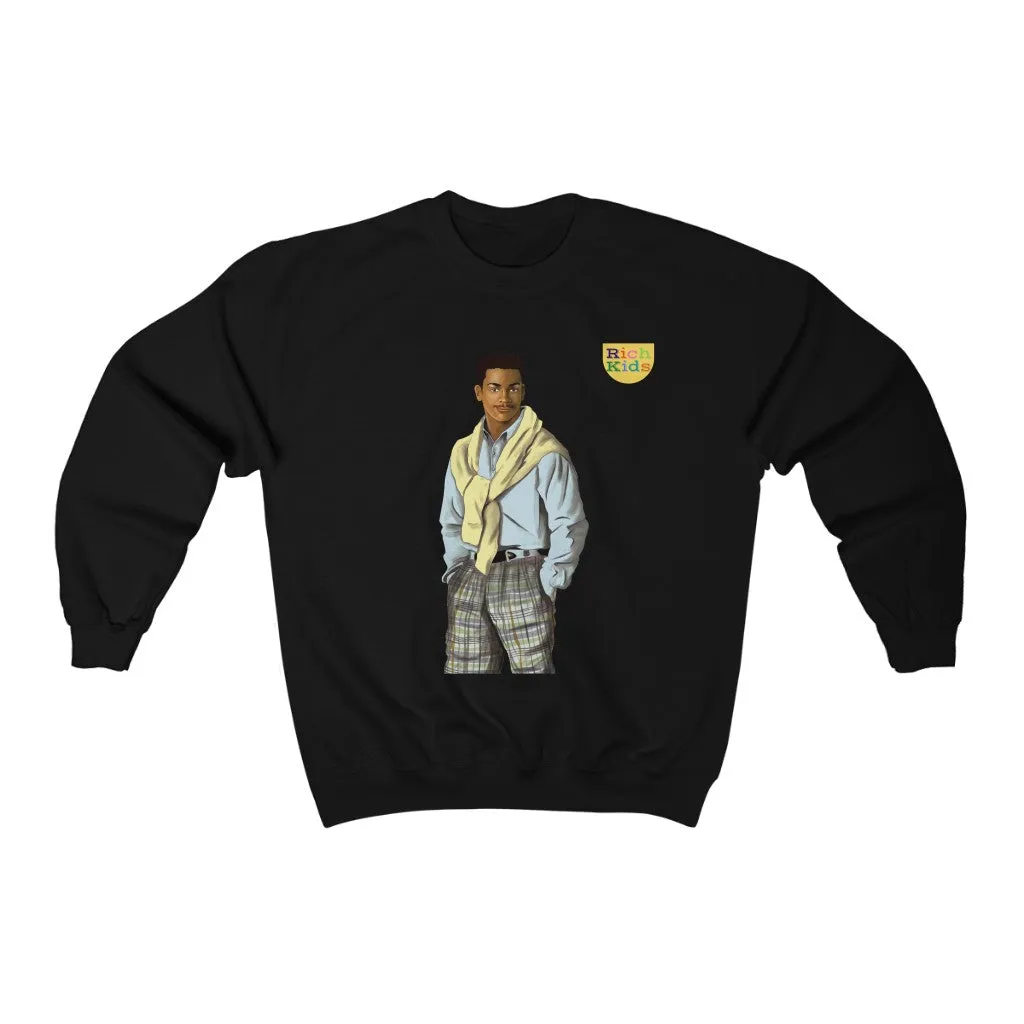 Carlton Rich Kids -Unisex Crewneck Sweatshirt