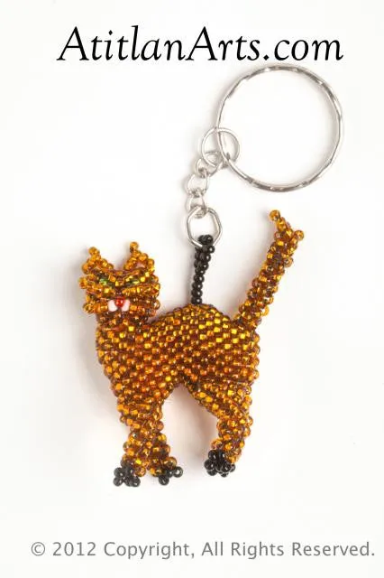 Cat, walking dark gold [Animals, Domestic]