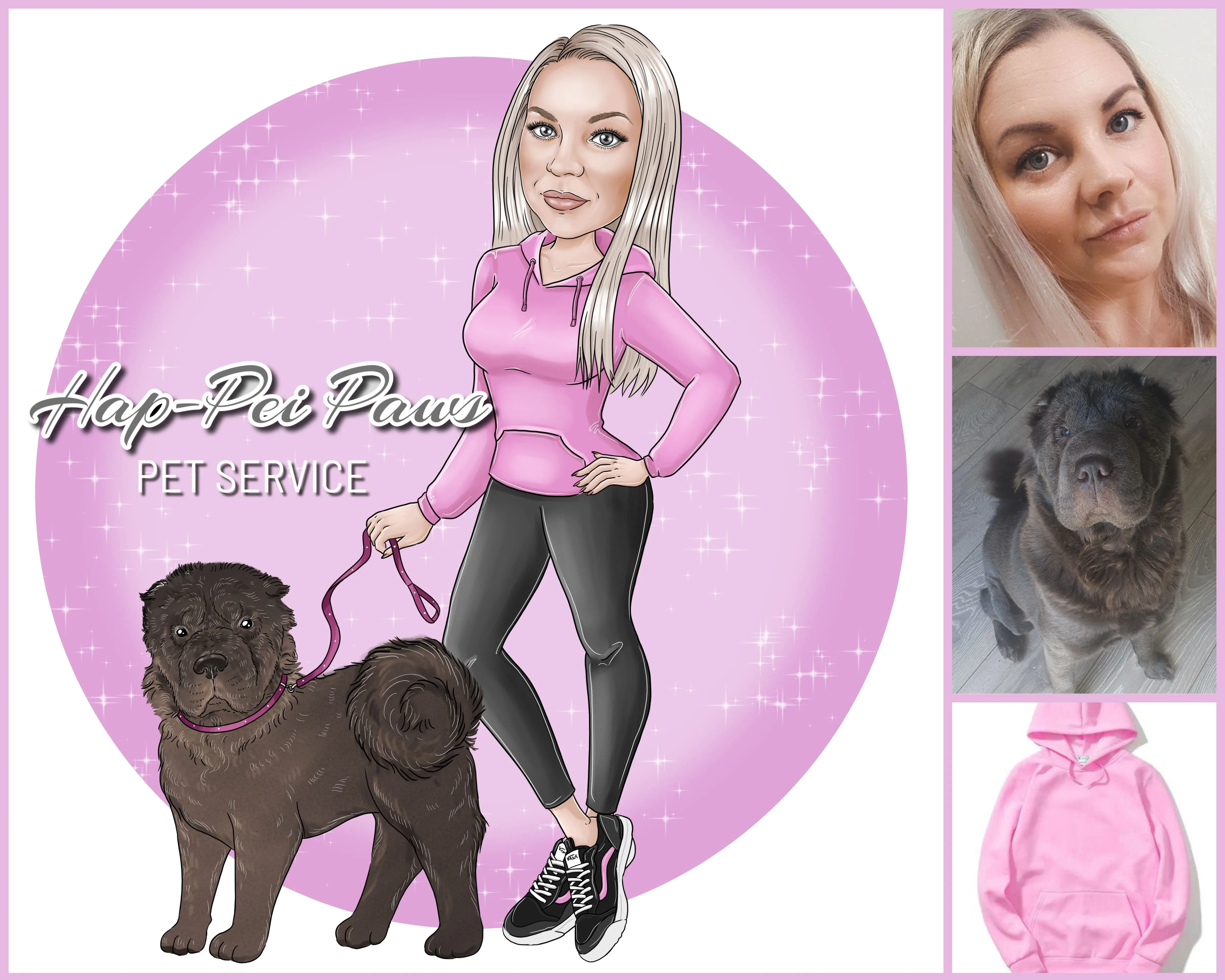 Dog Walking Logo