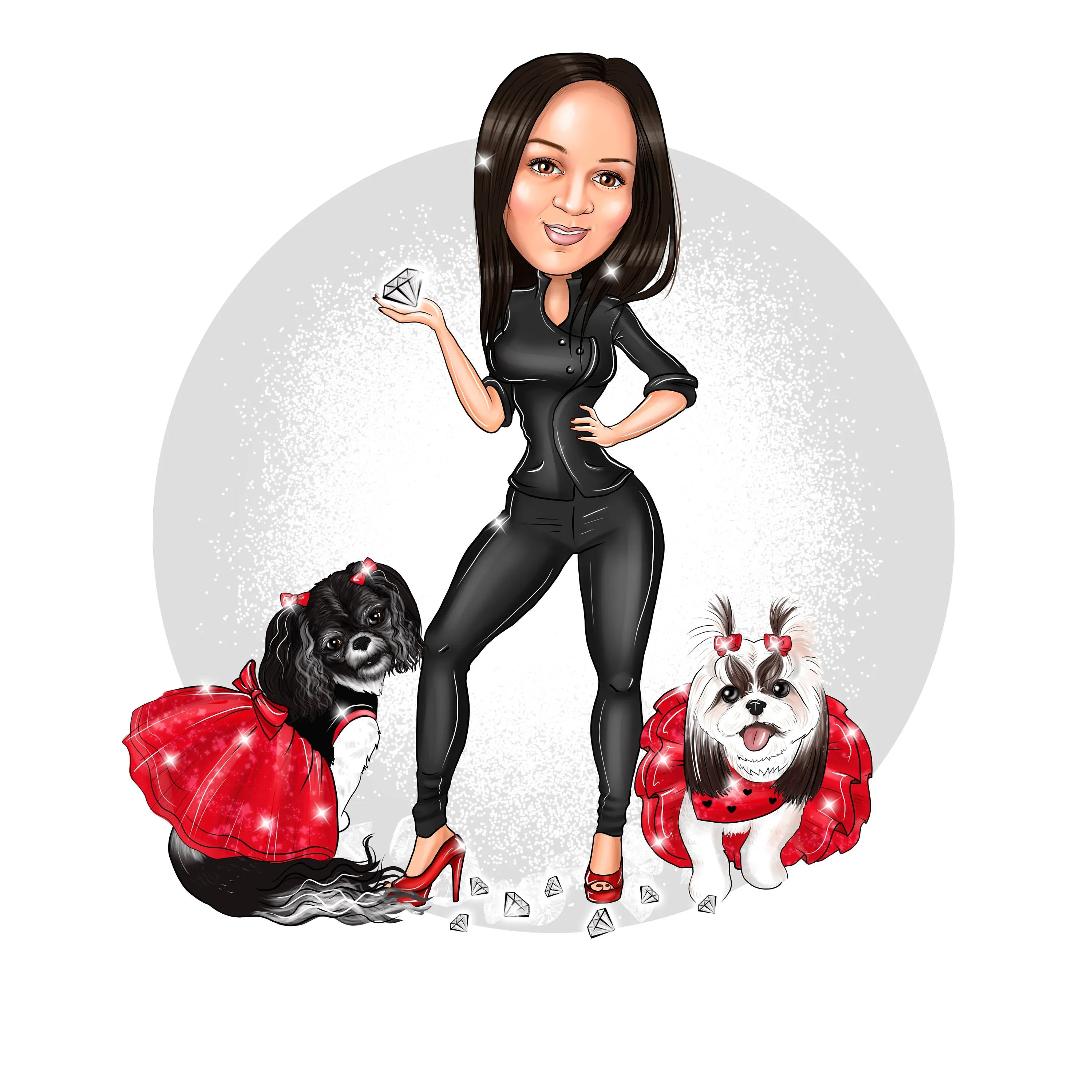 Dog Walking Logo