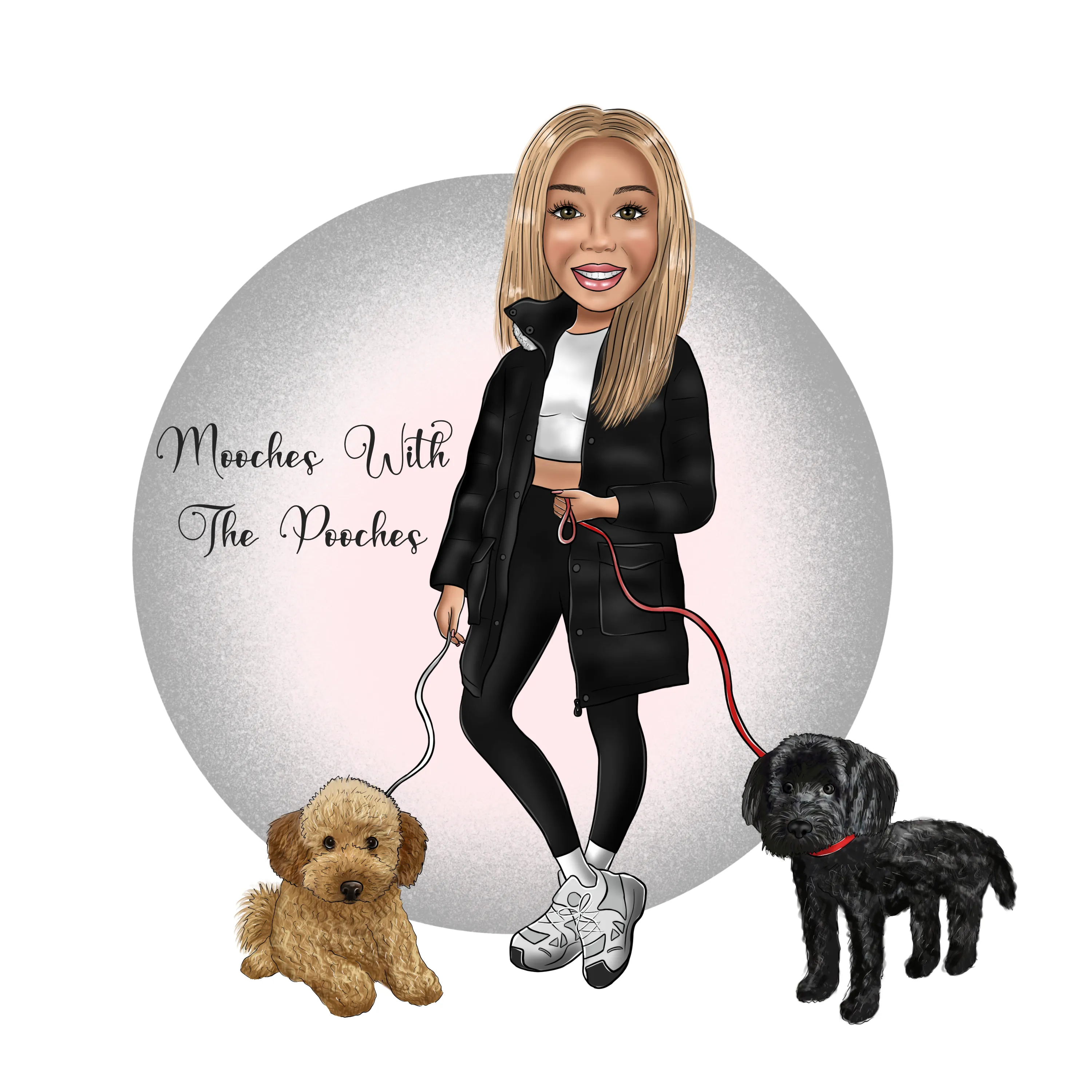 Dog Walking Logo