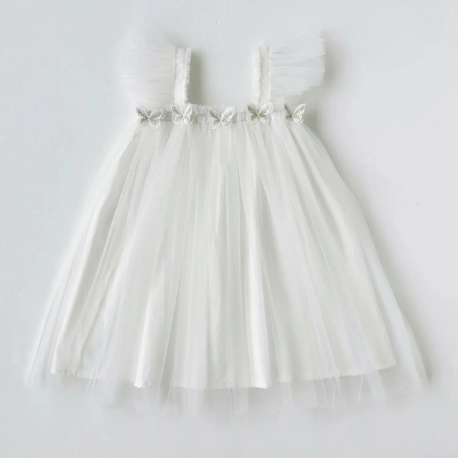 Elegant Butterfly Tulle Dress