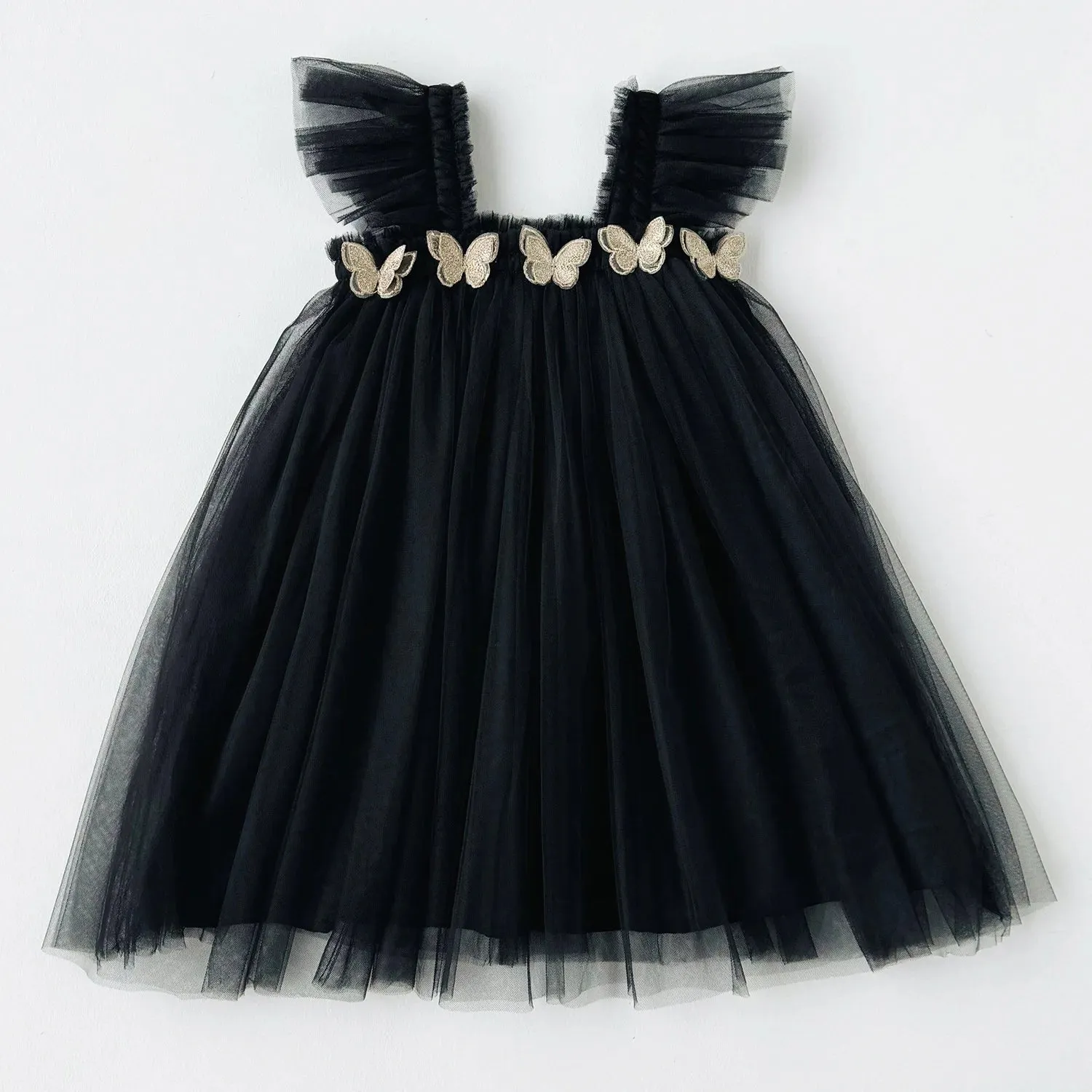 Elegant Butterfly Tulle Dress