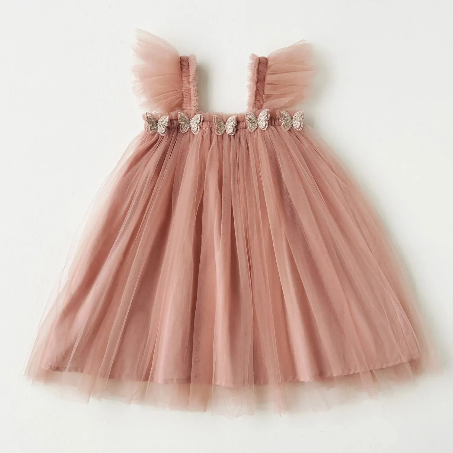 Elegant Butterfly Tulle Dress