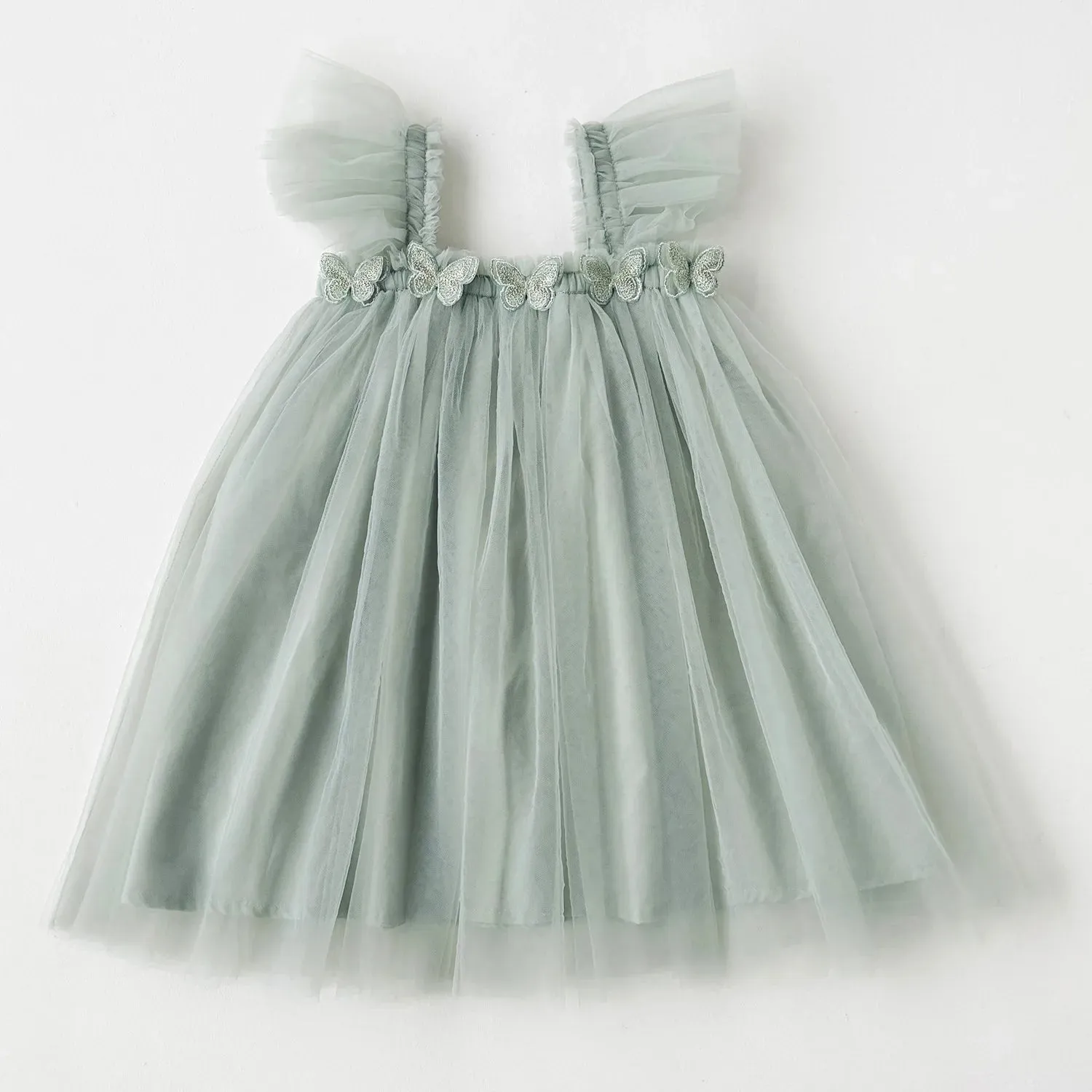 Elegant Butterfly Tulle Dress