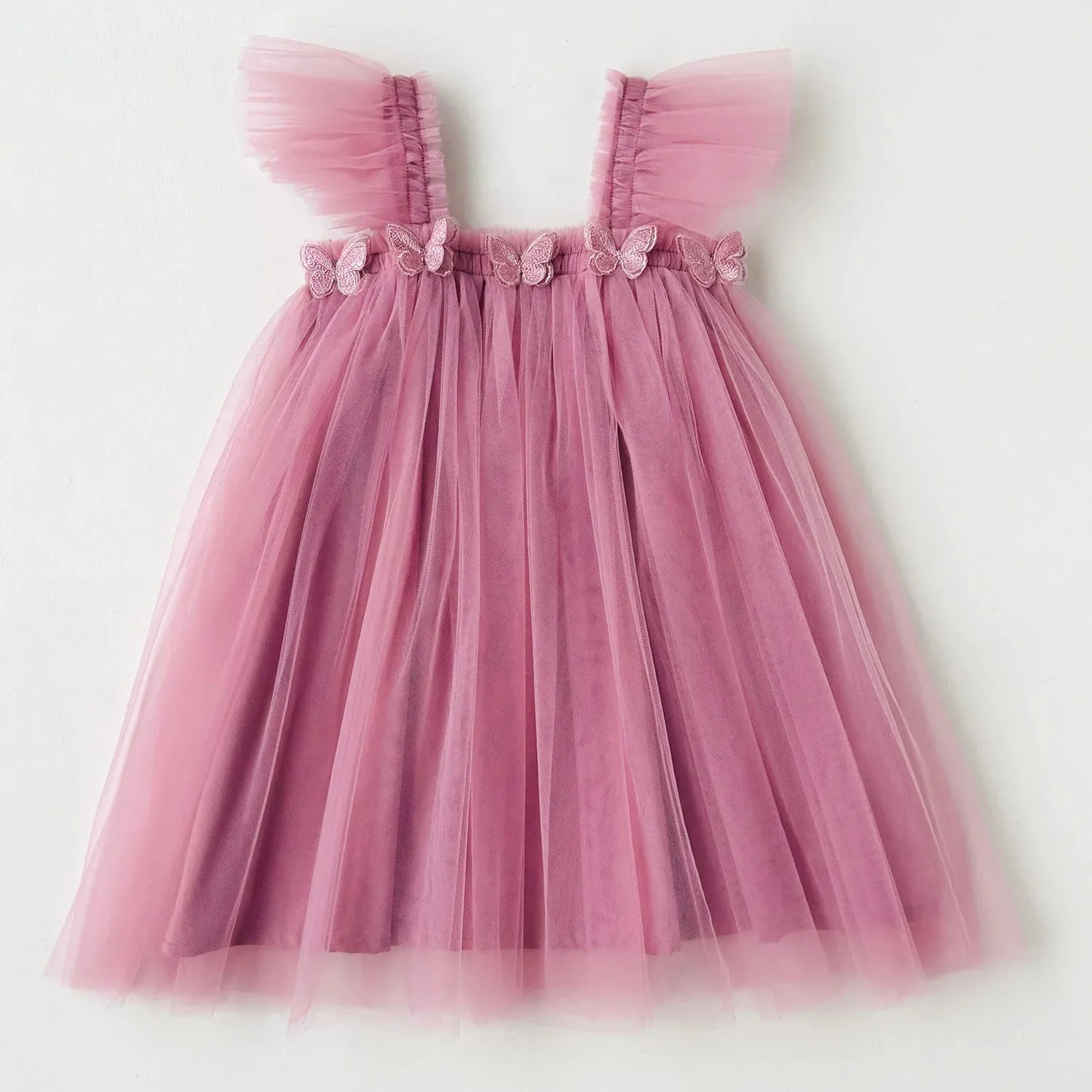 Elegant Butterfly Tulle Dress