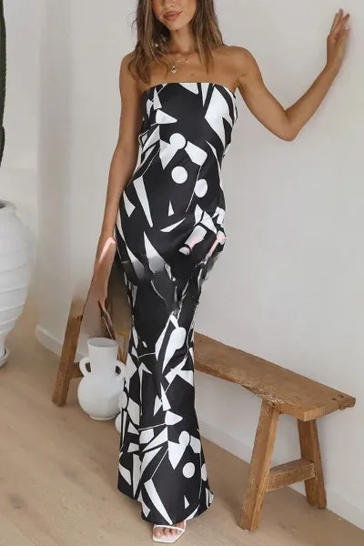 Eliane | Elegant Strapless Dress