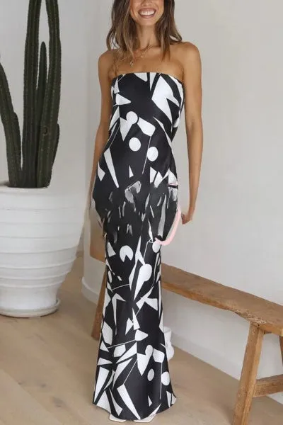 Eliane | Elegant Strapless Dress