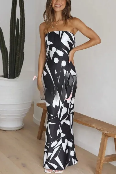 Eliane | Elegant Strapless Dress
