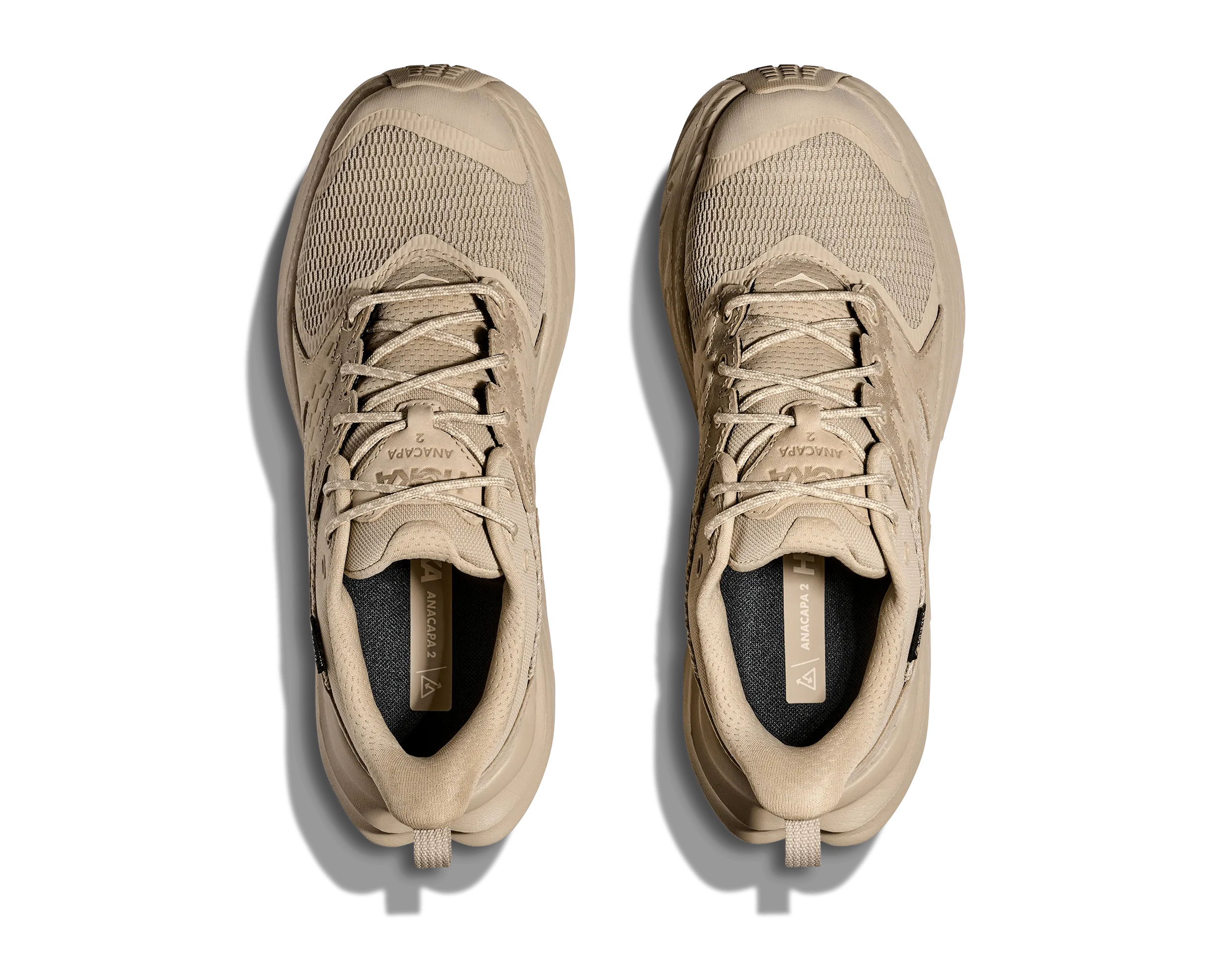 HOKA Women Anacapa Low GTX - Raw Linen / Oat Milk