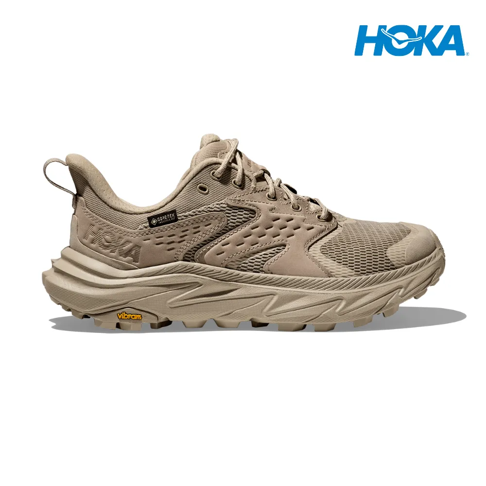 HOKA Women Anacapa Low GTX - Raw Linen / Oat Milk