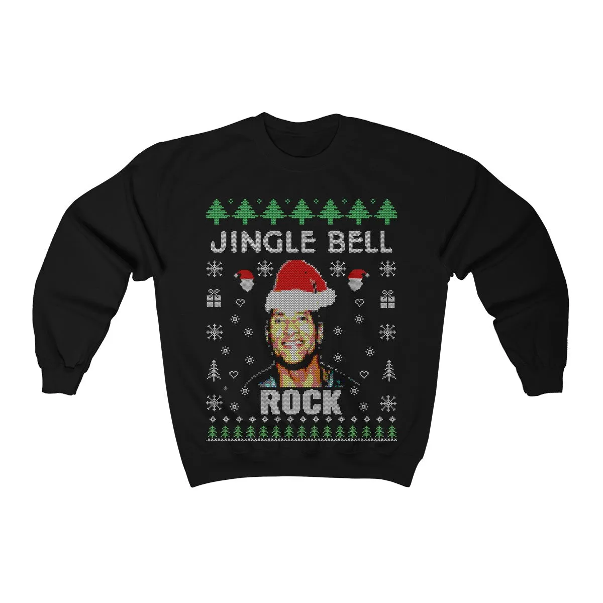 Jingle Bell Rock - Ugly Christmas Sweater - Unisex Crewneck Christmas Sweatshirt
