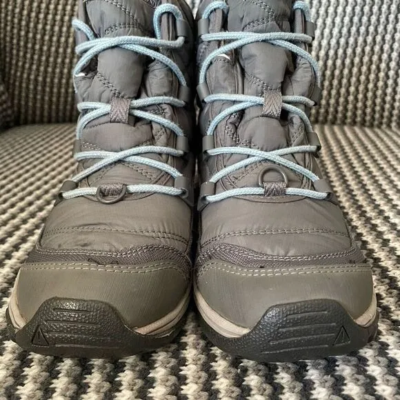Keen Terradora grey ankle height waterproof boot women’s shoe size 7.5