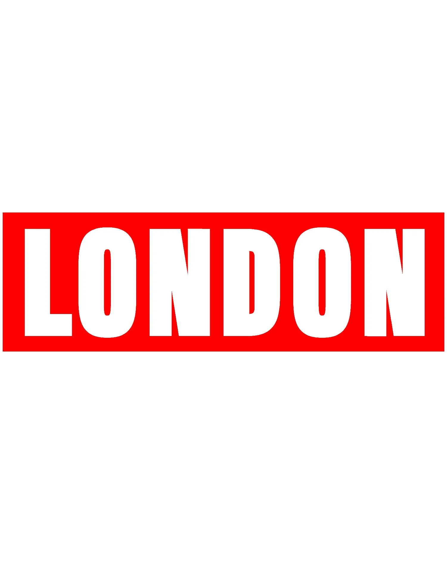 London Stencil Block Official Tote Bag