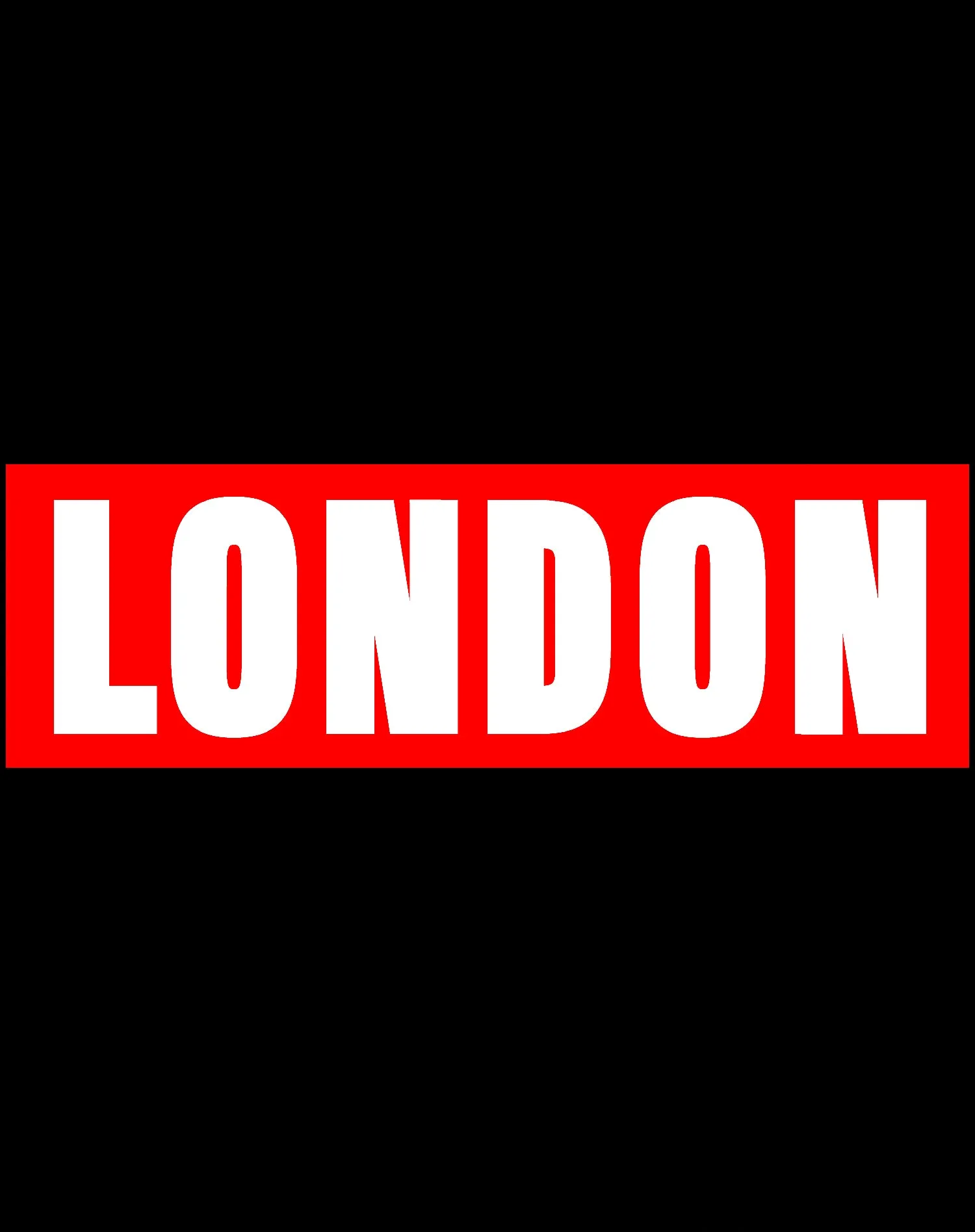 London Stencil Block Official Tote Bag