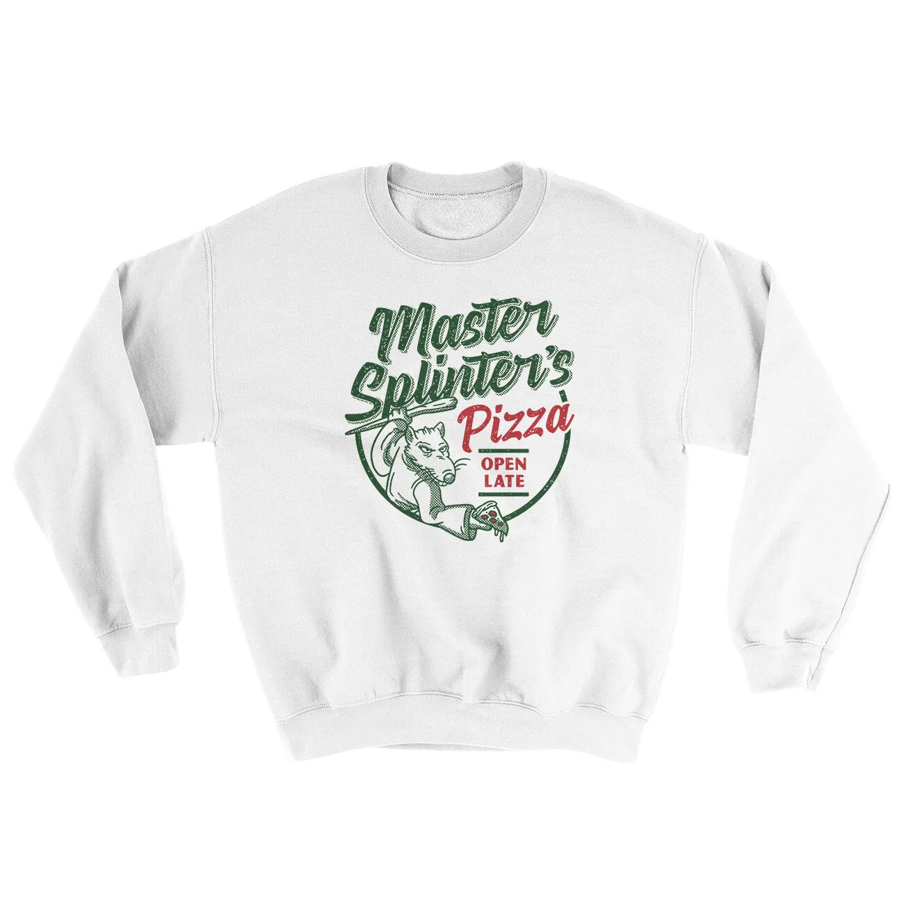 Master Splinters Pizza Ugly Sweater