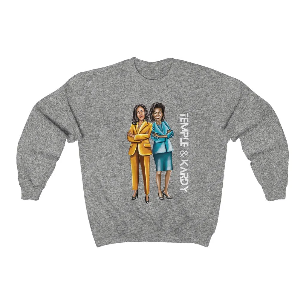 Michelle and Kamala T&K - (Unisex) Crewneck Sweatshirt