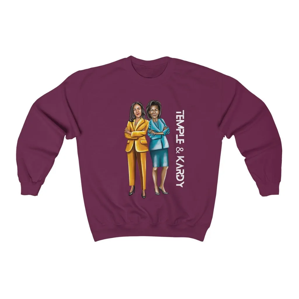 Michelle and Kamala T&K - (Unisex) Crewneck Sweatshirt