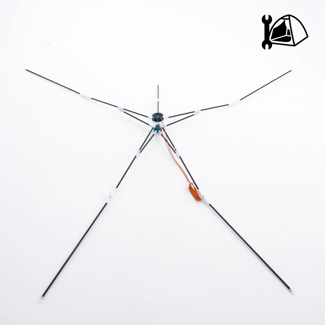 REPLACEMENT HALF-STRUCTURE KIT - 2-SECOND EASY 2-PERSON TENT