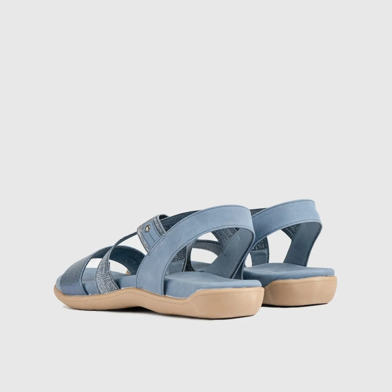 Soft Style Inna Comfort Sandal Navy 01477