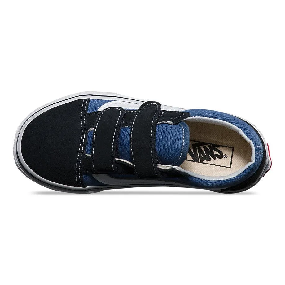 VANS Youth Old Skool V Navy/True White