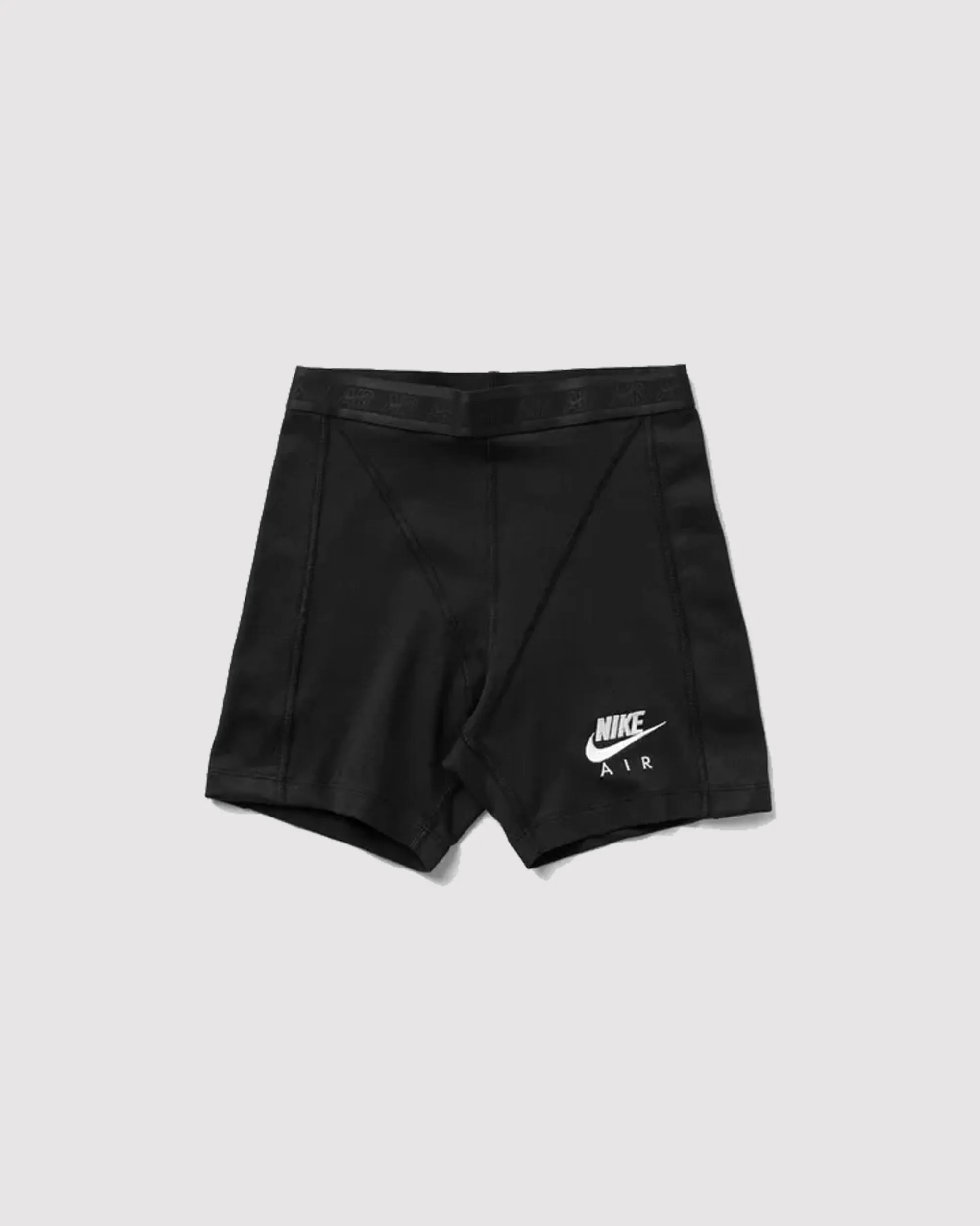 W NIKE AIR RIBBED SHORTS "BLACK"