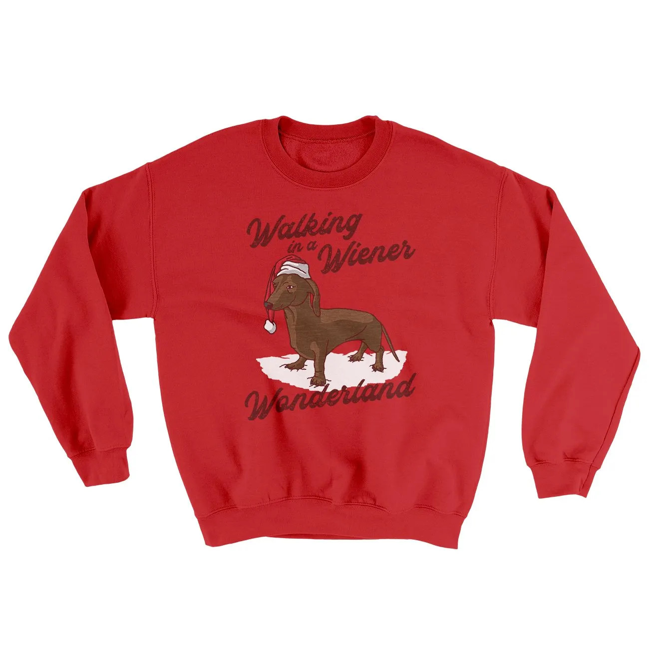 Walking In A Wiener Wonderland Ugly Sweater