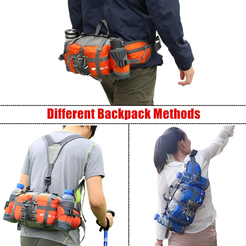 Waterproof Waist Bag for Climbing, Bouldering, Mounteneering and Trekking