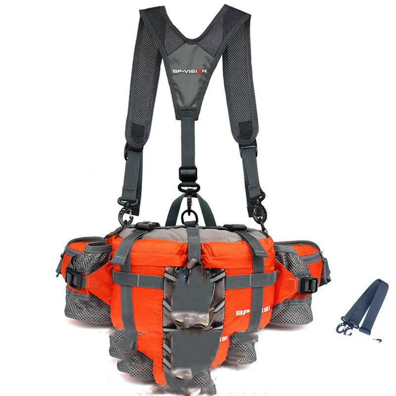 Waterproof Waist Bag for Climbing, Bouldering, Mounteneering and Trekking