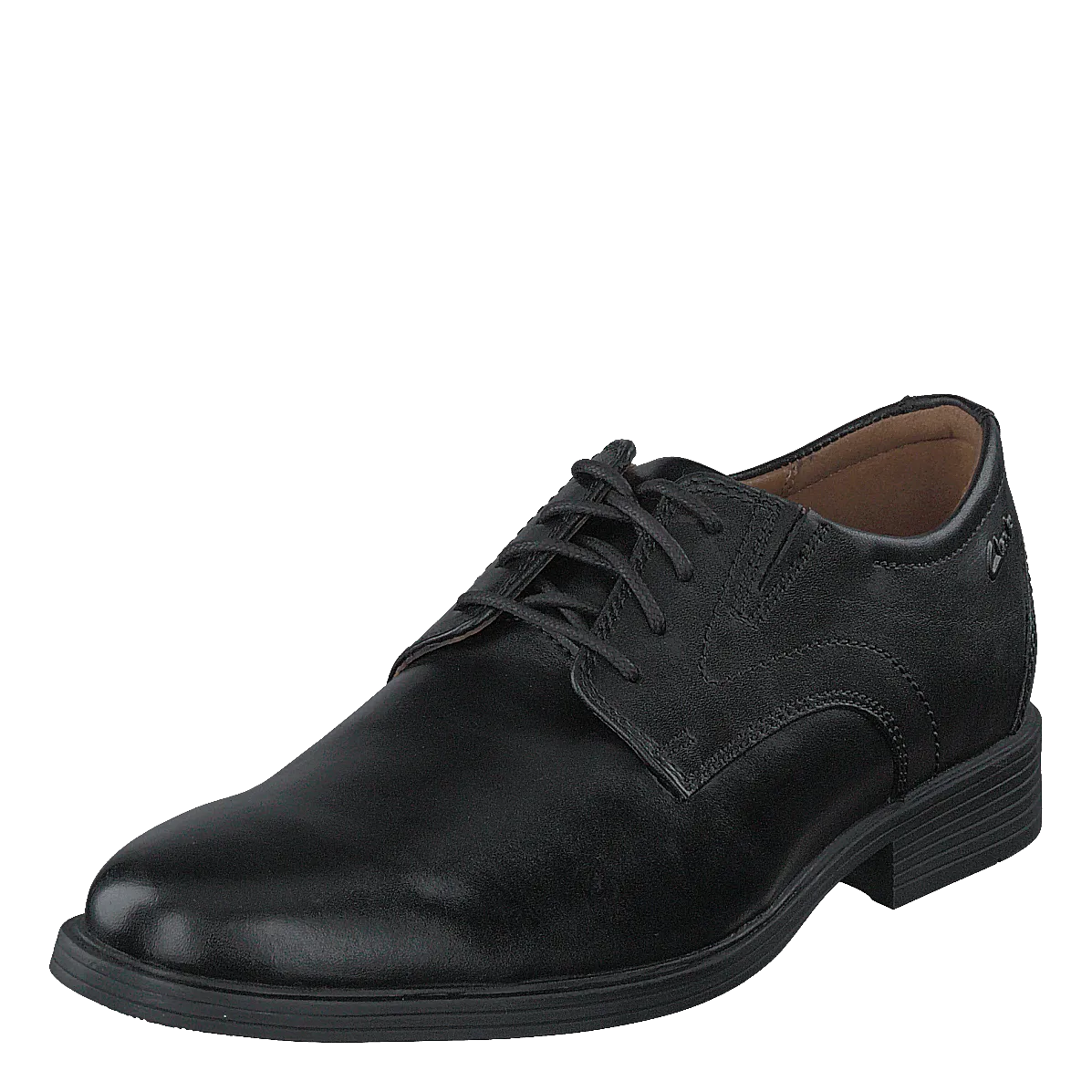 Whiddon Plain Black Leather