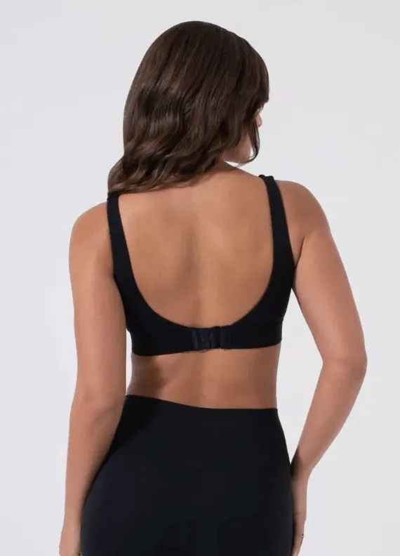 Willow Snap Back Bra by Nux | Black