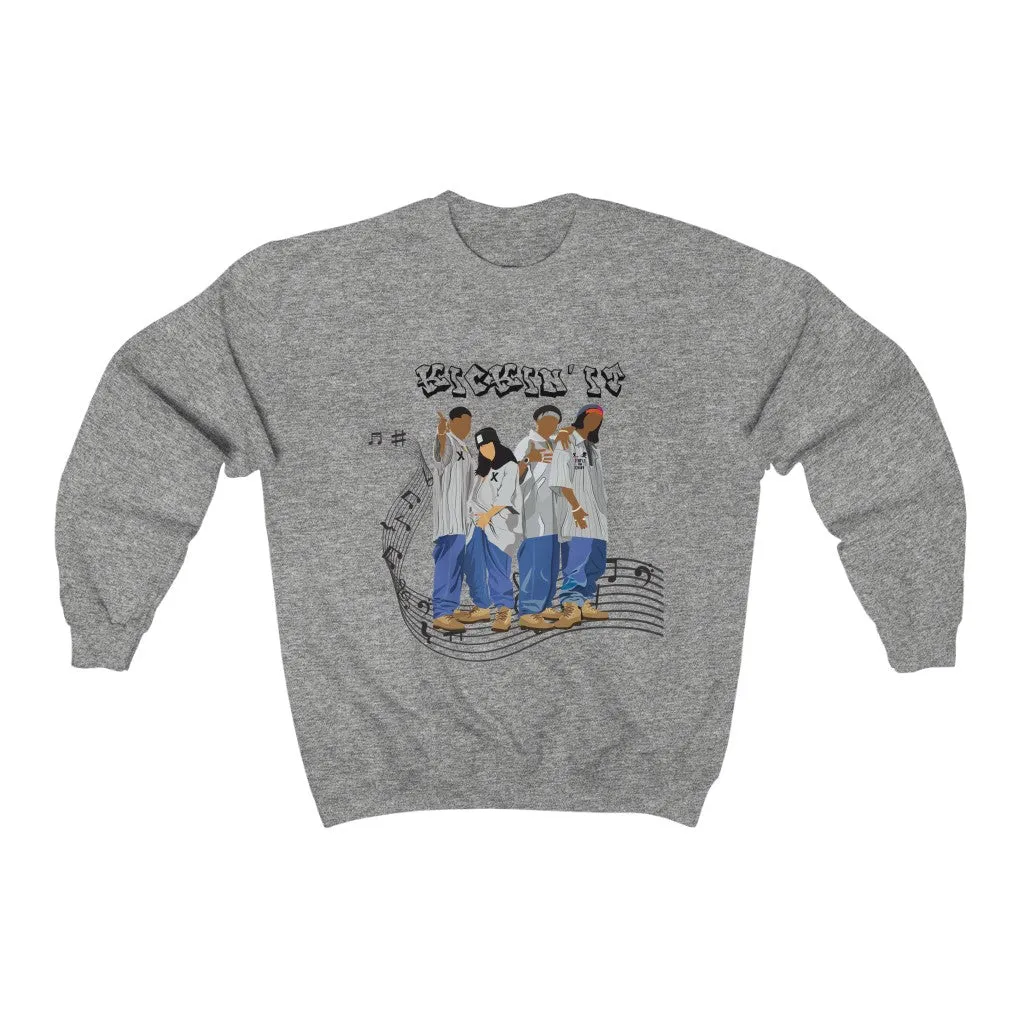 Xscape - Kickin' it 90's r&b (Unisex) Sweatshirt