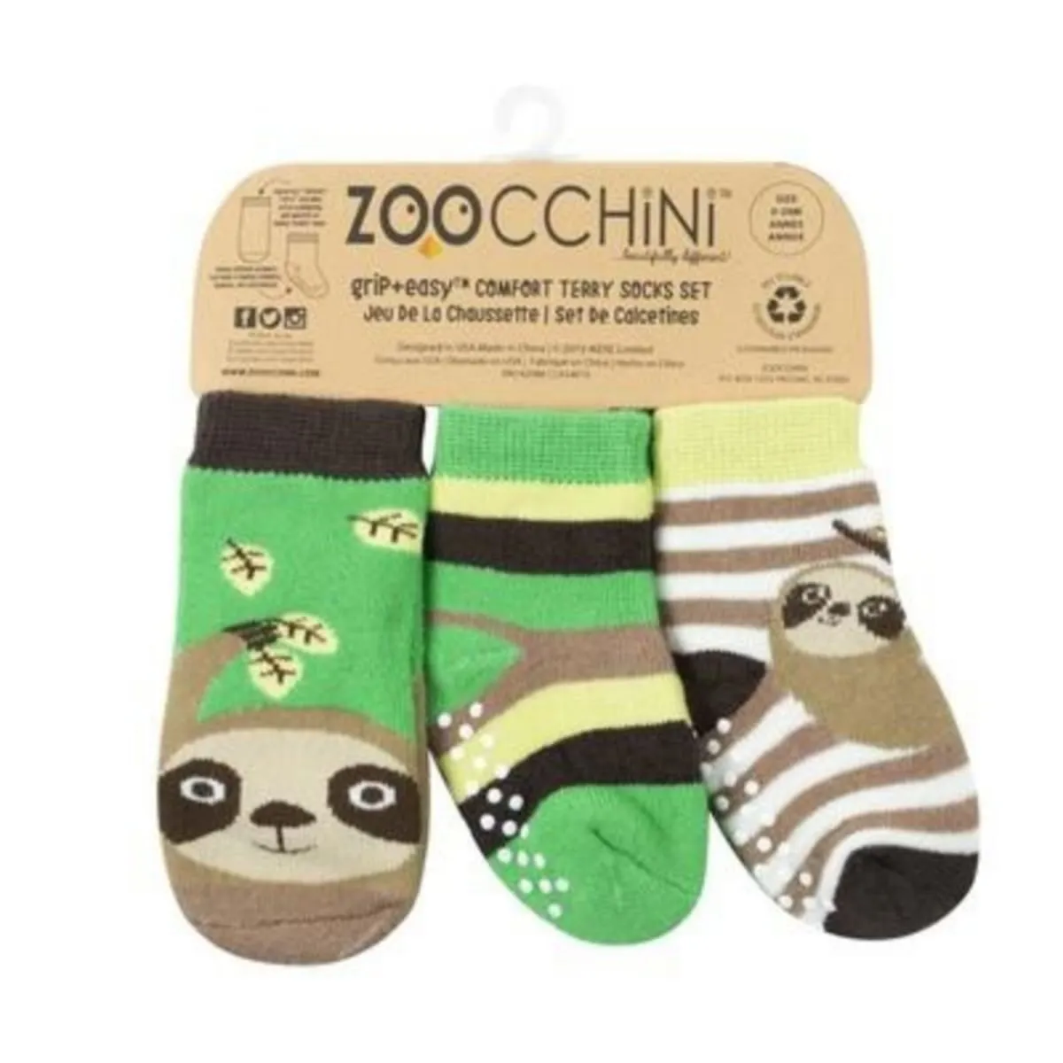 ZOOCCHINI - 3 piece Comfort Terry Socks Set - 0-24M